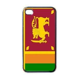  Sri Lanka Flag Black Iphone 4   Iphone 4s Case Office 