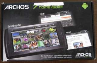 ARCHOS HOME SLATE TABLET 7 A70HB 8GB FAMILY COMPUTER 108444 GUARANTEED 