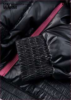   Short Version Down Hooded Jacket Black Asian Size #55940001  