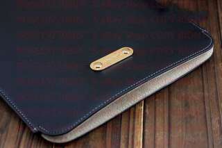   Leather Case Sleeve Pouch f Genuine Apple MacBook Air 13 inch  