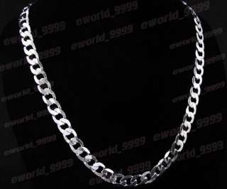 Fashion Jewelry Men Chain Necklace silver N259E  