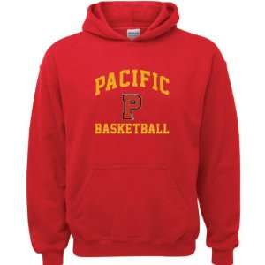   Boxers Red Youth Basketball Arch Hooded Sweatshirt