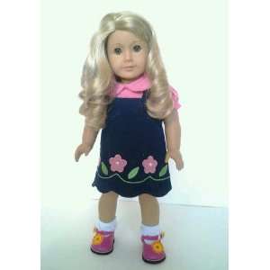   Flower Dress with Flower Shoes for American Girl Dolls Toys & Games