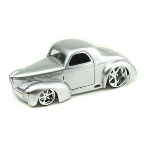  1941 Willys Coupe 1/24 Silver Toys & Games