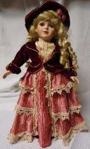 Victorian Style Porcelain Doll  