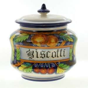 TUSCANY Traditional Biscotti jar [#4008 TUS] 