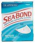 SEA BOND DENTURE ADHESIVE WAFERS 3 BOXES OF30 LOWER