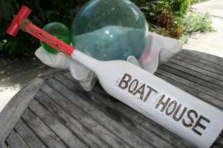 BOAT HOUSE PADDLE 32 RED   NAUTICAL WALL DECOR  