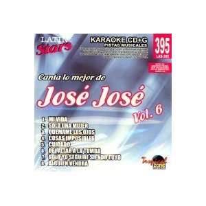  Vol. 6 Karaoke Latin Stars Jose Jose Music