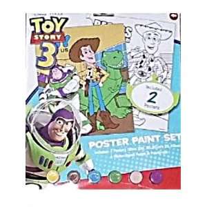  Toy Story 3 Poster Paint Set 2 Posters Toys & Games