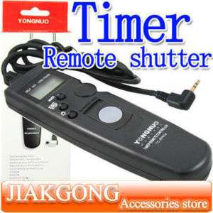 Timer Remote shutter for Canon 60D 550D G12 G11 T2i T1i  
