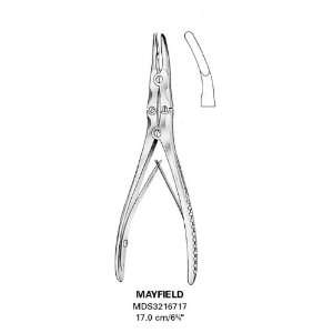Konig Bone Rongeurs, Mayfield Double Action, Curved Tip, 6 3/4, 17 