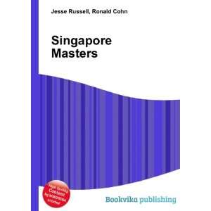  Singapore Masters Ronald Cohn Jesse Russell Books