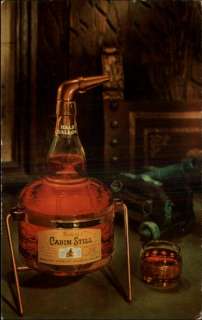 Copper Still Half Gallon Demijohn Whiskey Ad Postcard  