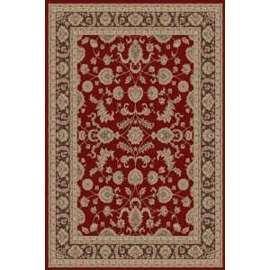    Tayse Empire 2610 Red 710 Round Area Rug