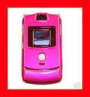 Cell Phone Covers Hot Pink Snap On Crystal Hard Case For Motorola RAZR 