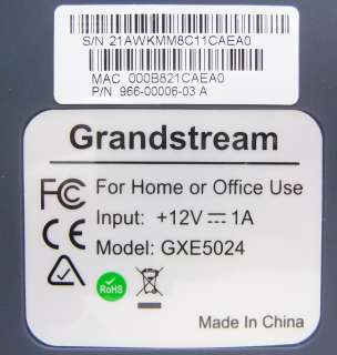 GRANDSTREAM GXE 5024 GXE5024 4 PORT PHONE IP PBX FXO  