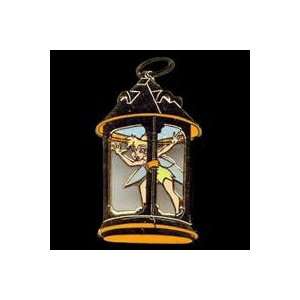   Bell Tinkertbell Lantern Glittery Wings Disney Pin 