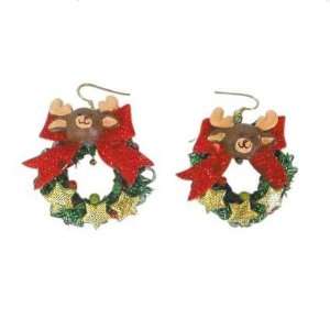   Costume Accessories  Flashing Christmas Ear Rings Toys & Games