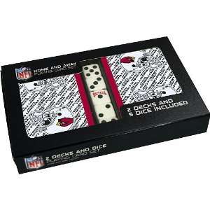   Arizona Cardinals Two Pack Playing Cards With Dice