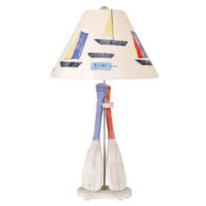 Boat Paddles Table Lamp