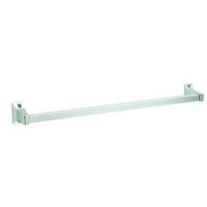   30 Aluminum Square Towel Bar with Die Cast Zinc Mounting Posts from
