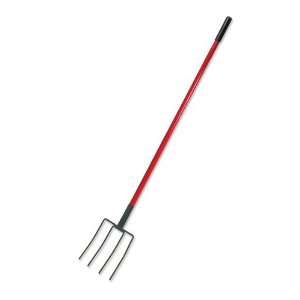  Bully Tools 92369 6 Inch 4 Tine Mulch Fork with Fiberglass 