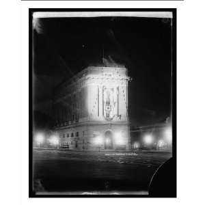  Historic Print (M) Masonic Temple, night