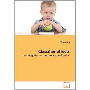  Classifier effects on categorization and 