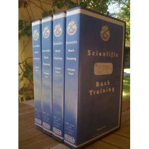  Scientific Back Training Vols 1 4 VHS by Paul Chek 