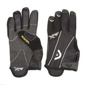  WDP Pro X Mens Paintball Gloves   Black Sports 
