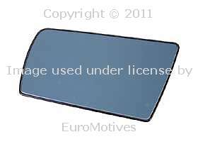 Mercedes w202 w210 Mirror Glass LEFT Door 2 Pin OEM  