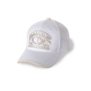  Modern Crest Hat (Adjustable Band)   White
