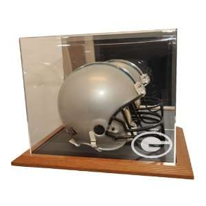   Framed Base Helmet Display Optional NFL Team Logo
