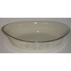  Lenox Snow Lily Oval Vegetable Bowl 10 