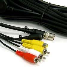 ENTERTECH MAGIC SING MIC A/V Cord Cable for ED 8000  
