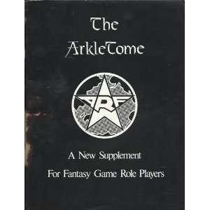  The ArkleTome A New Supplement For Fantasy Game Role 