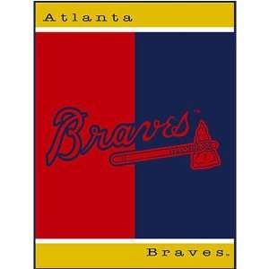    Star Blanket/Throw Atlanta Braves   Team Sports Fan Shop Merchandise
