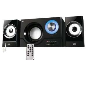  Premium 2.1 Sound System with Subwoofer, Built in USB and 