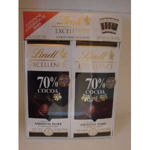   Smooth Dark Chocolate 70% Cocoa Bars   Includes 4   3.5oz Bars