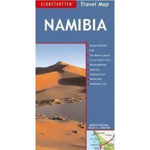 Namibia Travel Map [Folded Map] 7th (seventh) edition Text Only 