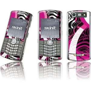  Pink and White Hipster skin for BlackBerry Pearl 8130 