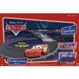    Disney Pixar Cars Neon Nights Challenge Race Set Toys & Games