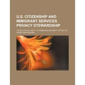   Immigrant Services privacy stewardship (9781234656249) United States