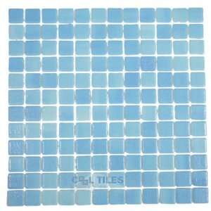 slip collection recycled glass tile mesh backed sheet in fog turquoise