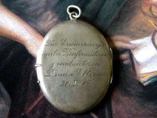   LOCKET PENDANT & PHOTO   DEDICATED TO THE MEMORY OF THEIR PARENTS