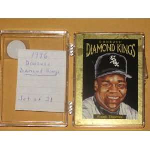  1996 Donruss Diamond Kings Set of 31   New Arrivals 