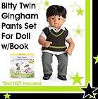   GIRL Bitty Twin Boy GINGHAM PANTS SET Great Xmas+Easter+Church Outfit