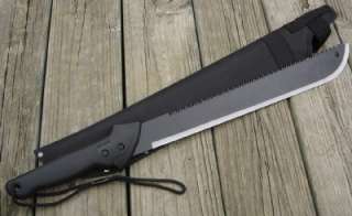 Gerber Gator 25.7 Machete Survival Knife With Sawback  