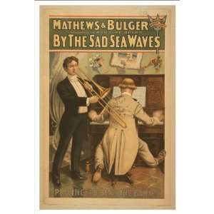  Historic Theater Poster (M), Mathews/Bulger presenting rag 